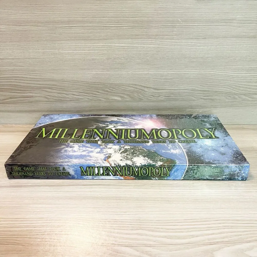 Millenniumopoly Sealed Board Game Millennium Edition 2000 Late for the Sky Rare